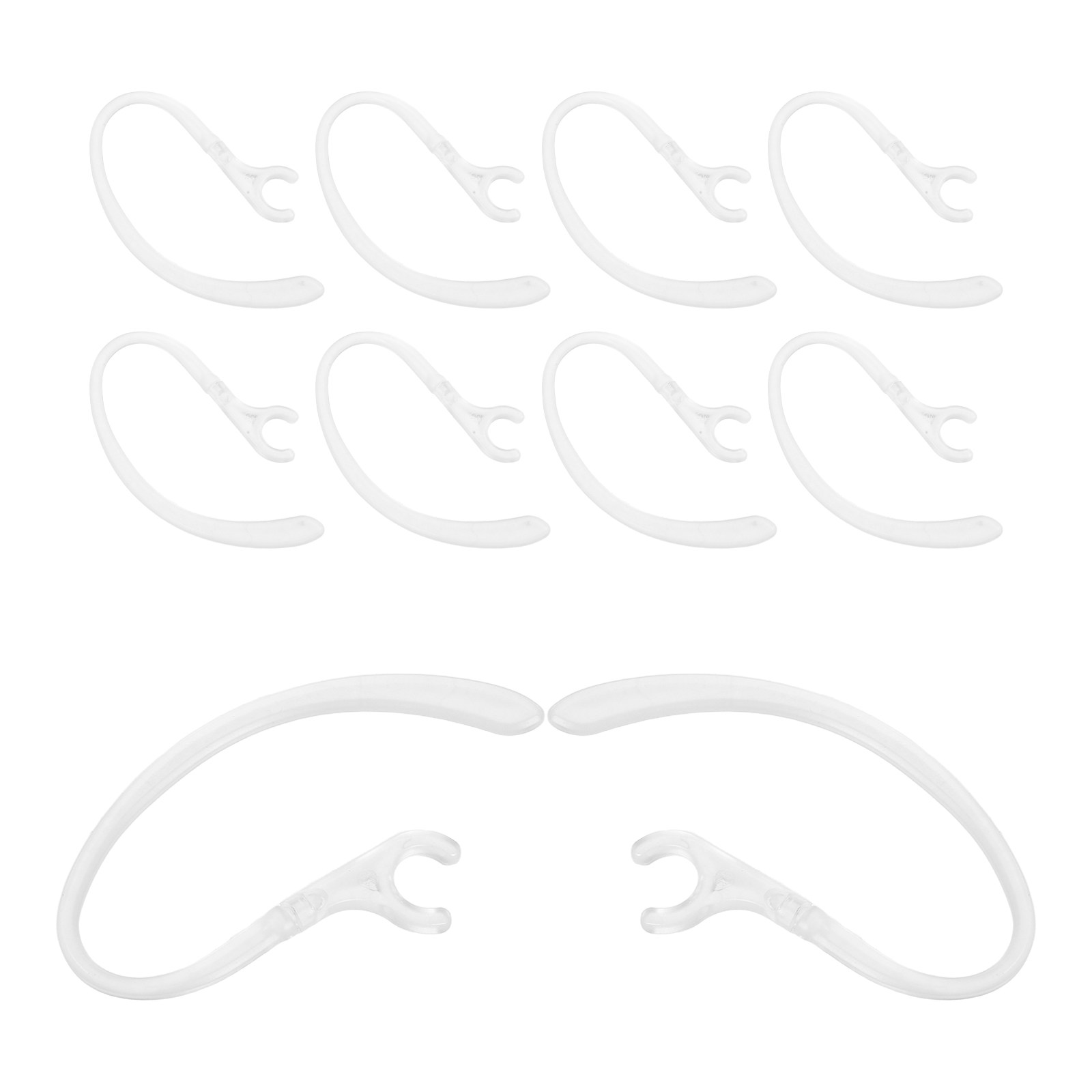 Sports Earphone Hook - 10Pcs Ear Hook Silicone Earbuds Holder