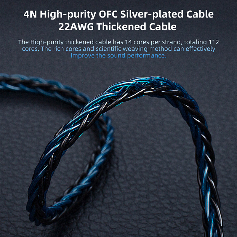 KBEAR ST12 Plus IEM Cable 8 Co - In Ear Monitor Iem ulasan dan harga