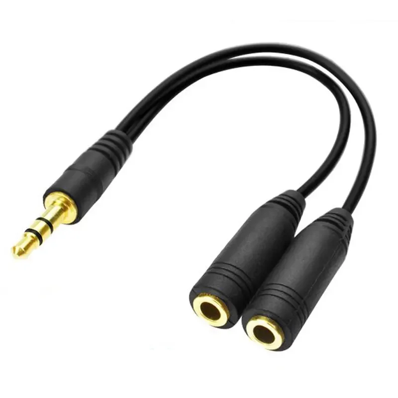 Headphone Splitter, 3.5mm Exte - Audio Splitter Y ulasan dan harga