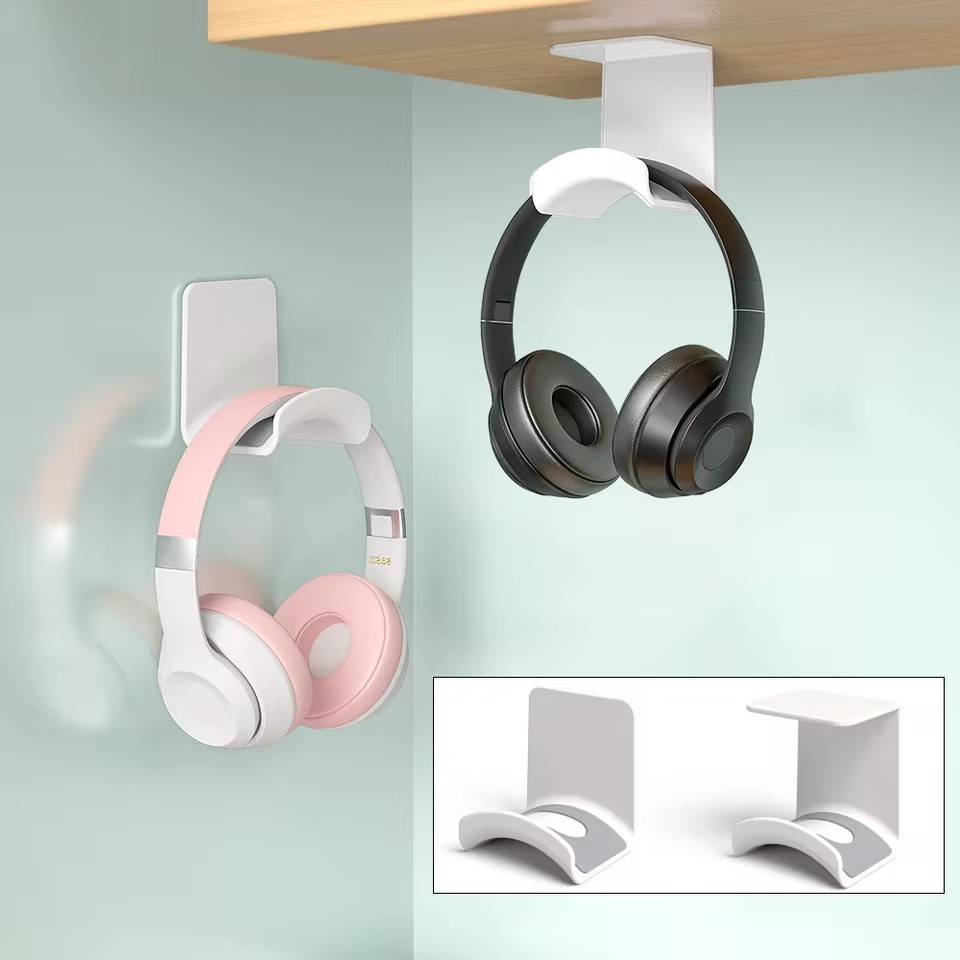 Universal Headphone Stand Adhe - Headphone Stand Desk ulasan dan harga