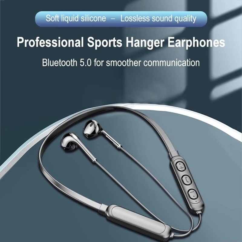 Neck Hanging Bluetooth Headset - Bluetooth Headset On Ear ulasan dan harga