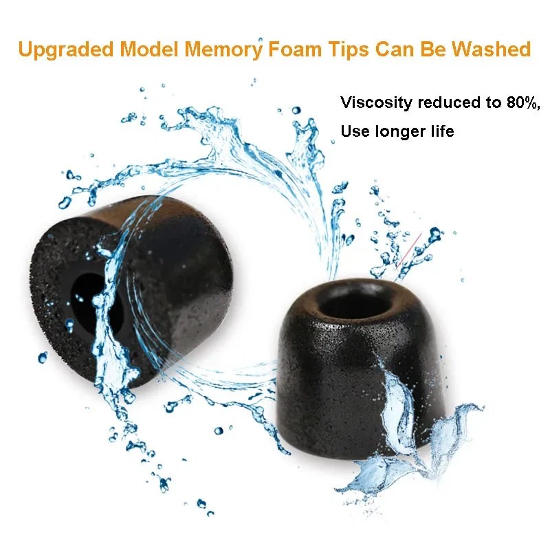 12Pair ANJIRUI Memory Foam Ear - Earphone Foam Tip ulasan dan harga