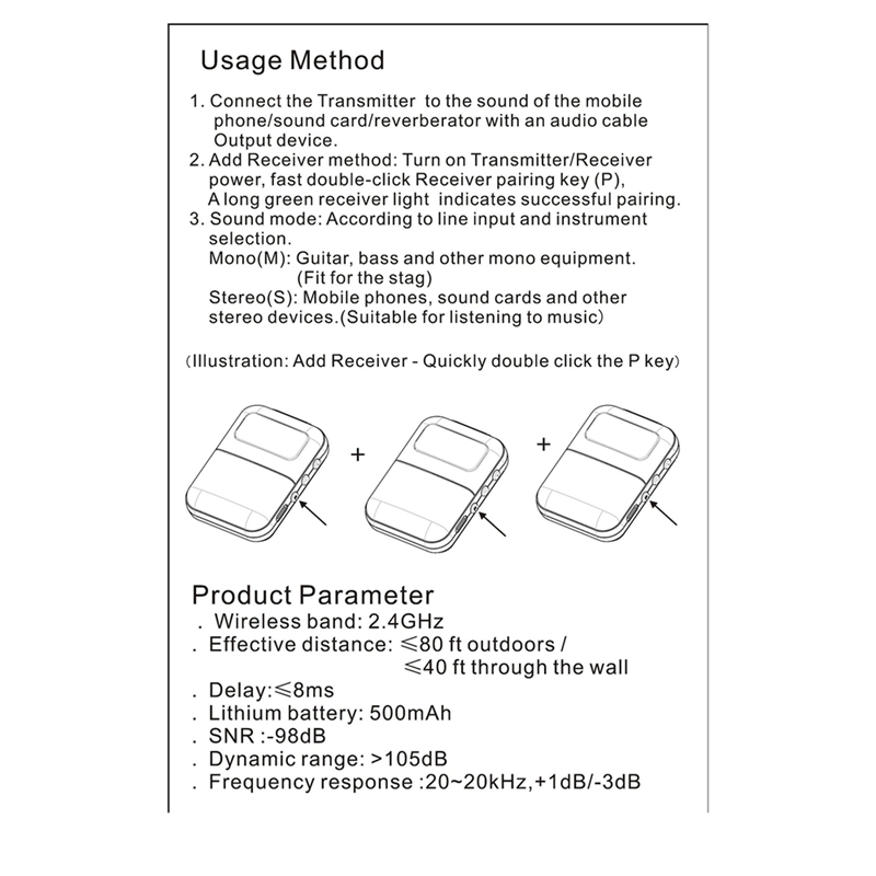 A73E-2.4G Wireless In Ear Moni - In Ear Monitor Iem ulasan dan harga