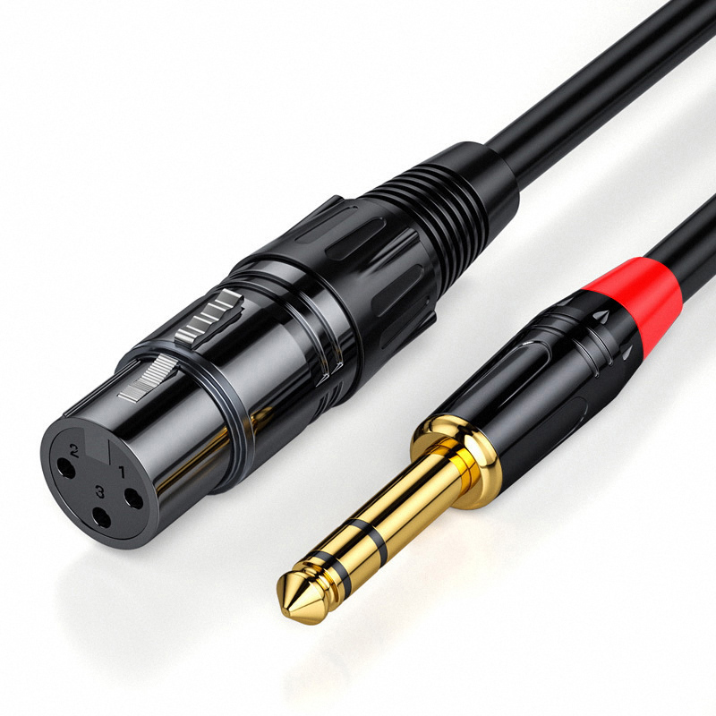 6.5mm Audio To XLR Female Audi - Audio Splitter Y ulasan dan harga